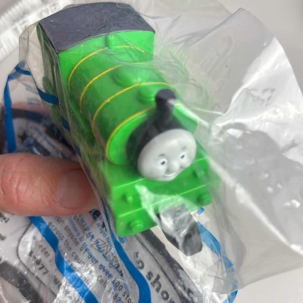 Green Toy Train Engine